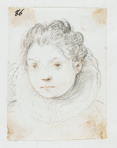 Portrait de femme - Ottavio Mario Leoni